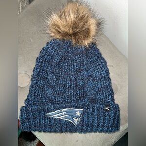 New England Patriots Winter PomPom Hat